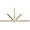 Ekena Millwork Kennewick Rough Sawn Timber Gable Bracket, Douglas Fir, 108"W x 72"H x 4"D x 4"F, 16/12 Pitch GBW108X72X0404KEN00RDF - alternate 3